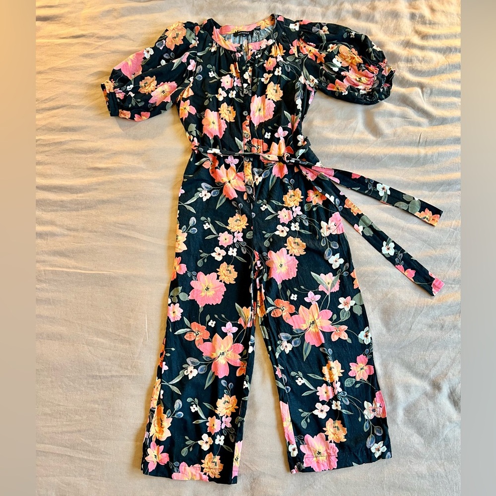 Floral jumpsuit